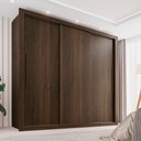Ver imagem 2 de Guarda-Roupa Casal 3 Portas 4 Gavetas Costa Rica