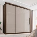 Ver imagem 2 de Guarda-Roupa Casal 3 Portas 4 Gavetas Costa Rica