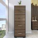 Ver imagem 2 de Gaveteiro/Arquivo Executivo com Chave para Pasta Suspensa, 4 Gavetas, Tampo em Tamburato