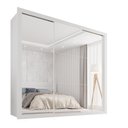 Ver imagem 3 de Guarda-Roupa Casal 3 Portas Espelhado e 4 Gavetas Costa Rica