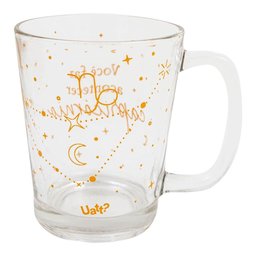 Caneca de Vidro Basic - Signo Capricórnio - 2
