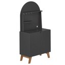 Ver imagem 1 de Aparador Cantinho Cafe 2 Portas 80 Cm 4678 Preto Arly