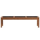 Ver imagem 5 de Banco de Madeira para Varanda Gourmet 180cm Trammare C07 Corda Preta - Lyam Decor