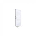 Ver imagem 5 de Porta de Alumínio Lambri 215x85cm com Maçaneta Abertura Riobras Aluminío