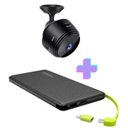 Ver imagem 1 de Power Bank 10000mah + Mini Câmera A9 |