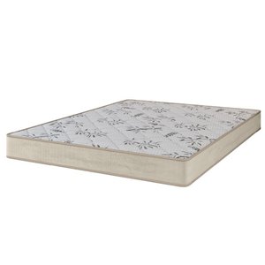 Colchão Casal Espuma 138x188x19cm Portobel Bege Egito - Suporta até 100kg por Pessoa