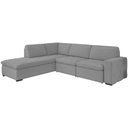 Ver mais imagens de Sofá Retrátil com Chaise 4 Lugares 295cm Chel Veludo Cinza Claro - Sallar Home