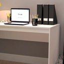 Ver imagem 3 de Mesa e Gaveteiro 3 Gavetas para Escritorio Gamer B29 Branco Novam Branco
