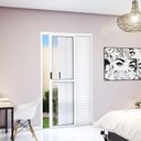 Ver imagem 2 de Porta Balcão de Aluminio 3 Folhas 213x120 Riobras Aluminio