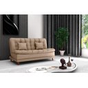 Ver imagem 2 de Sofá Cama Duda Linho Linho Areia Sala Premium Original Linho 3 Lugares