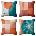 Ver imagem 6 de Kit 4 Capas de Almofada Minimalista 8 - 45x45 Id Decor