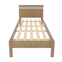 Ver imagem 3 de Cama de Solteiro Bege/Amêndoa/Branco