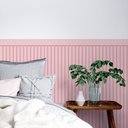 Ver imagem 5 de Adesivo Decorativo Meia Parede Infantil Rosa - 110x60cm