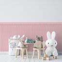 Ver imagem 4 de Adesivo Decorativo Meia Parede Infantil Rosa - 110x60cm