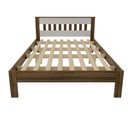 Ver imagem 4 de Cama de Casal Marrom/Nogal/Branco
