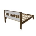 Ver imagem 6 de Cama de Casal Marrom/Nogal/Branco