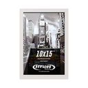 Ver imagem 2 de Porta Retrato 10x15 Moldura Branco com Vidro Decoração Sala