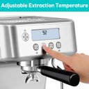 Ver imagem 3 de Casabrews Máquina de Espresso 20 Bar com Vaporizador e Display Lcd (prata)