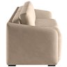 Sofá Cama para Sala de Estar 2 Lugares 196cm Montserrat K01 Veludo Bege - Lyam Decor - 8