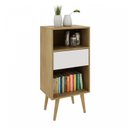 Ver imagem 5 de Estante Decorativa para Quarto Infantil Nina Bege/Marrom/Off White