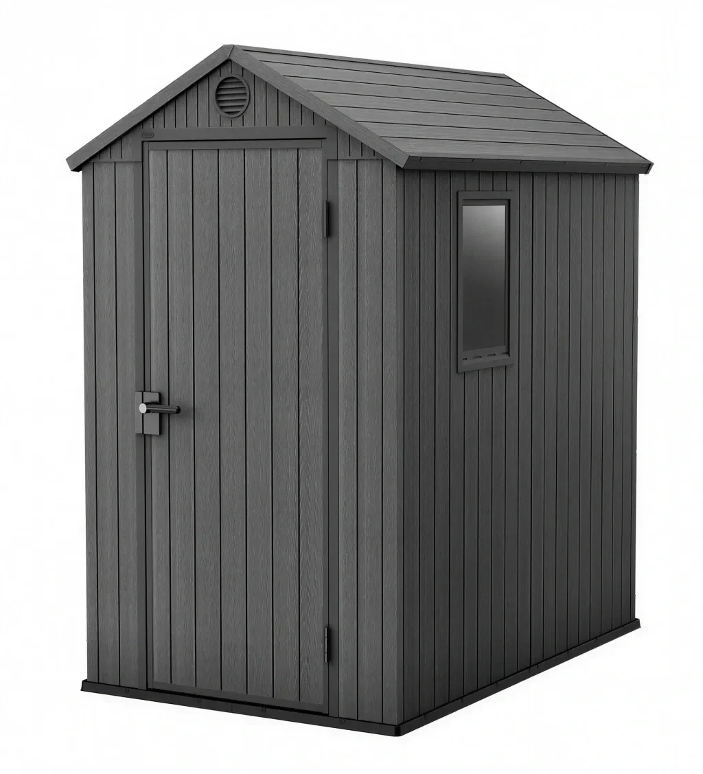 Depósito Externo de Jardim Darwin 4x6 Cinza Keter