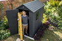 Ver imagem 4 de Depósito Externo de Jardim Darwin 4x6 Cinza Keter