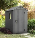Ver imagem 2 de Depósito Externo de Jardim Darwin 4x6 Cinza Keter