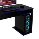 Ver imagem 4 de Mesa Gamer 105cm com 1 Prateleira e Porta CPU ME4161