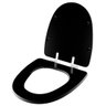 Assento Sanitário Soft Close Up Preto para Vaso Celite - 2
