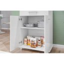 Ver imagem 6 de Balcão Duplo 2 Portas 1 Gaveta com Pés Isis