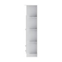 Ver imagem 2 de Guarda Roupa Bebê Percasa 2 Portas 2 Gavetas Cantoneira Branco/rosa
