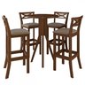 Conjunto Bistrô 1 Mesa 4 Banquetas Copacabana Ccs Interiores - 2