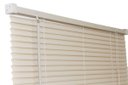Ver imagem 4 de Persiana Horizontal PVC Bege 120 (L) x 220 (A) Cortina Completa C/ Kit de Instalação 1,20 x 2,20