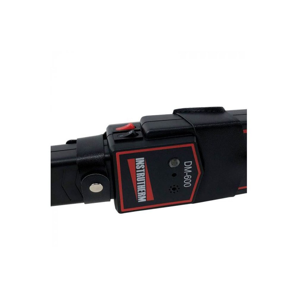 Detector Metais Alta Sensibilidade Ajuste Sensibilidadel Sonora Dm-600 Portátil Com Carregador Bater - 3