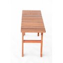 Ver imagem 3 de Banco de Madeira Área Externa Churrasqueira Rustico 2 Lugares - 100cm