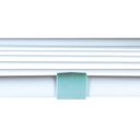 Ver imagem 2 de Varal de Teto em Aço Suspenso 120x56 Mor Cor:branco Branco