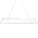 Ver imagem 1 de Varal de Teto em Aço Suspenso 120x56 Mor Cor:branco Branco
