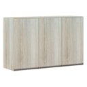 Ver imagem 1 de Armário Para Cozinha 120cm 3 Portas Luci Legno Crema