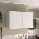 Ver imagem 1 de Armário de Lavanderia Aéreo Multiuso 2 Portas Multimóveis Mp5040 Branco