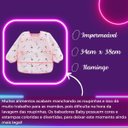 Ver mais imagens de Babador Unidade Manga Longa Blw Bebê Impermeável Flamingo