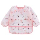 Ver imagem 1 de Babador Unidade Manga Longa Blw Bebê Impermeável Flamingo