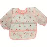Babador Unidade Manga Longa Blw Bebê Impermeável Flamingo - 4