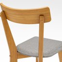 Ver imagem 7 de Conjunto de Mesa Redonda com 4 Cadeiras Madeira Macica Nozes Yescasa
