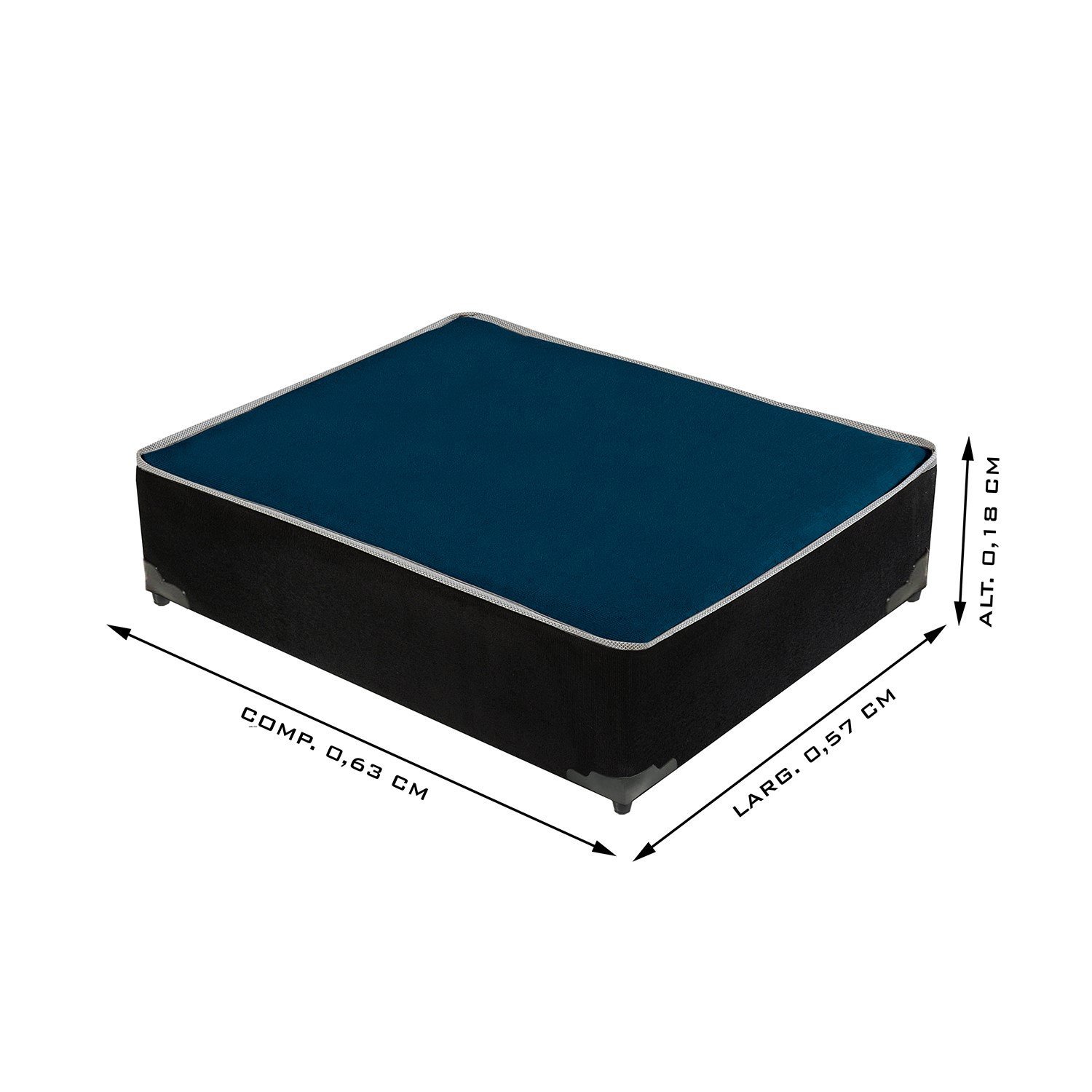 Cama Box Pet Azul - 2