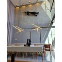 Ver imagem 3 de Escultura Estátua Decorativa Pantera Ataque Gigante 55cm:preto Fosco