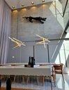 Ver imagem 3 de Escultura Estátua Decorativa Pantera Ataque Gigante 55cm:preto Fosco