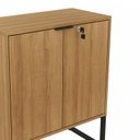 Ver imagem 4 de Armário Multiuso Baixo Industrial 2 Portas com Chave ME4154