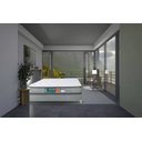 Ver imagem 2 de Conjunto Box Completo Casal Becflex Titan Diamond Pillow 1,38 X 1,88 X 0,54 (cama Box + Colchão)