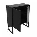Ver imagem 4 de Balcão Industrial 2 Portas com Chave ME4154 Tecno Mobili