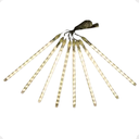Ver imagem 3 de Chuva de Meteoro Branco Snower R 8 Tubos Cascata Natal Pisca Luzes Branco Quente 110v/220v